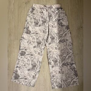 Art Class Camo Wide-leg Cargo Pants